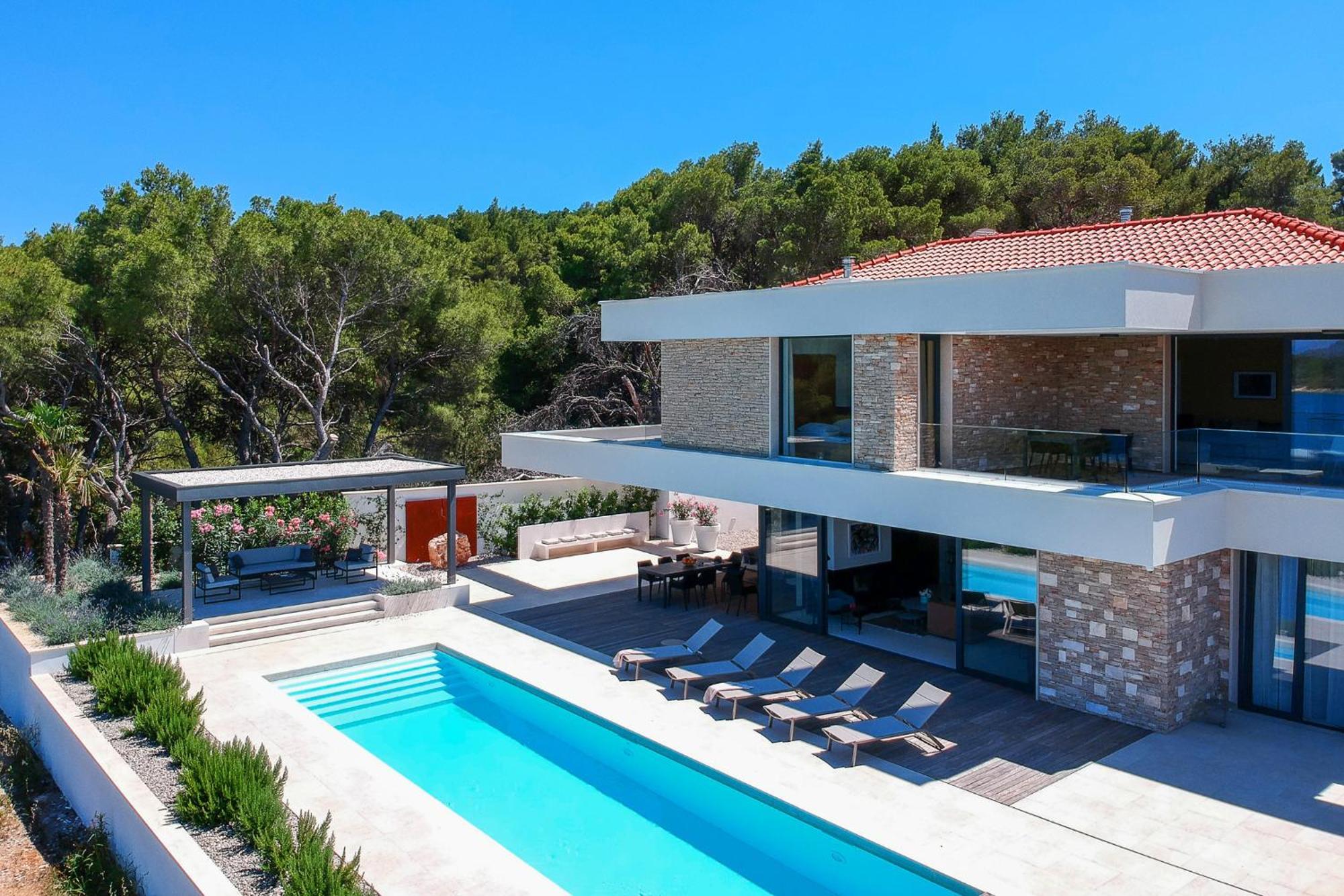 Villa Eola Hvar Елса Экстерьер фото